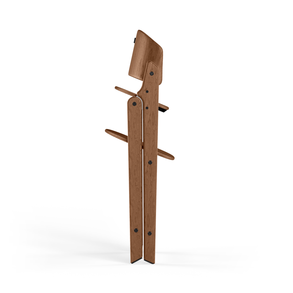 Cybex Click & Fold Stol - All Natural Dark